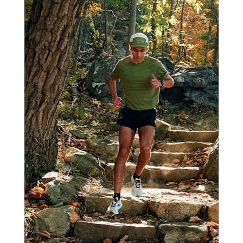 laydown image of ALZCap SC - Standard Stripes Running Hat