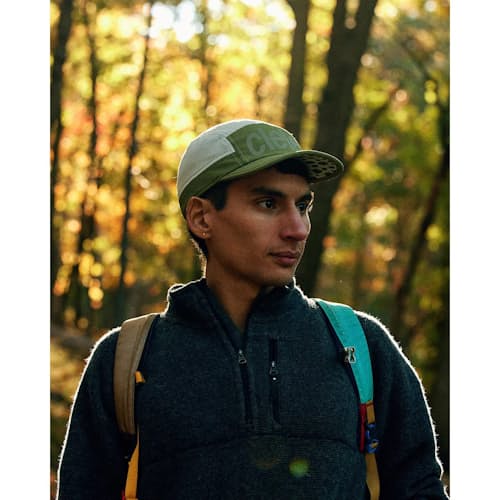 laydown image of ALZCap SC - Standard Stripes Running Hat