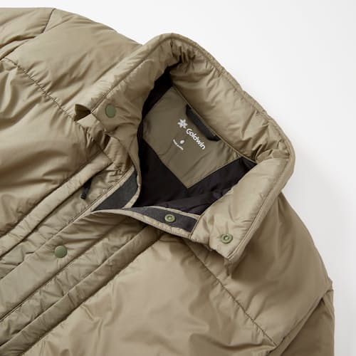 laydown image of Insulated Mid-Down Jacket