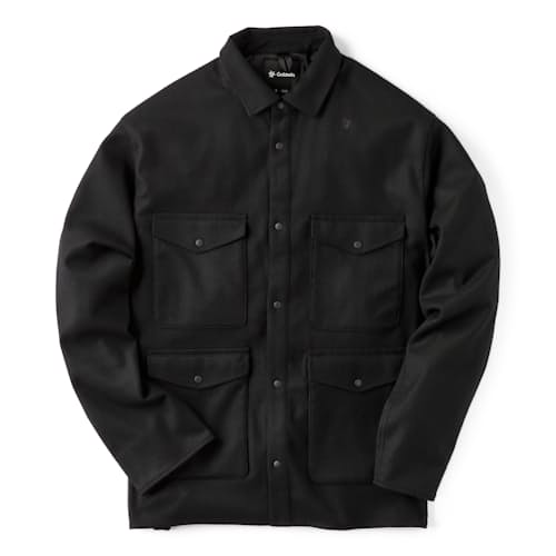 laydown image of Flannel Wool Long Sleeve Shirt
