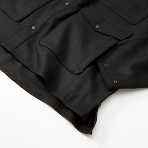 lifestyle image of Flannel Wool Long Sleeve Shirt