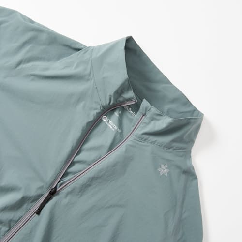 laydown image of Floating Wind Shell Full Zip Jacket
