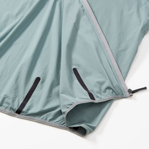 laydown image of Floating Wind Shell Full Zip Jacket