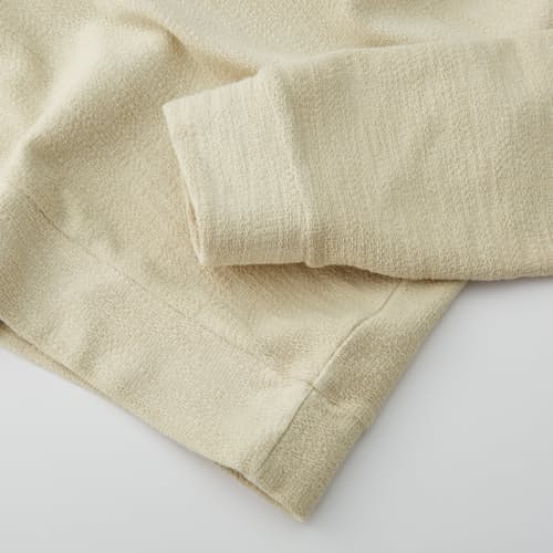 laydown image of Clayton Textured Pullover