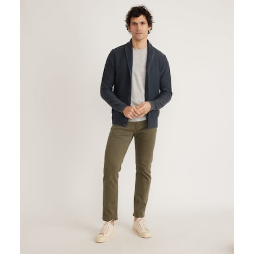 laydown image of Beckett Garment Dyed Cardigan