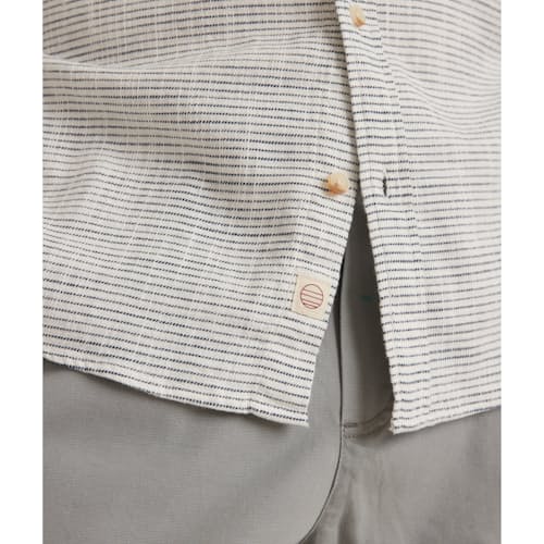 laydown image of Classic Stretch Selvage Long Sleeve Shirt