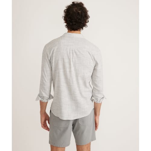 lifestyle image of Classic Stretch Selvage Long Sleeve Shirt