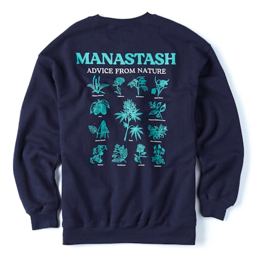 laydown image of Advice From Nature Hemp Sweatshirt