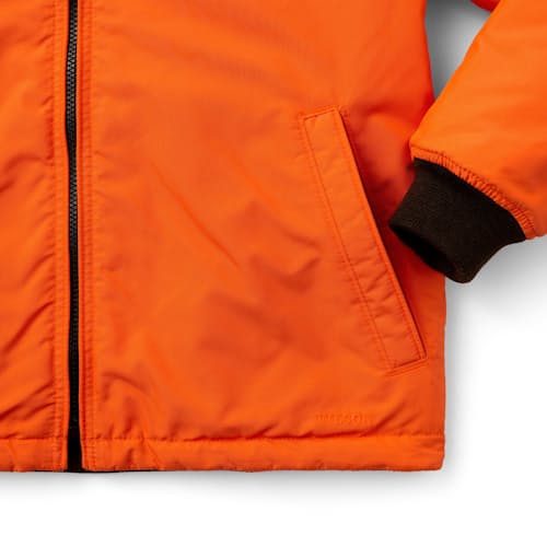 laydown image of Reversible Insulated Eagle Plains Jacket