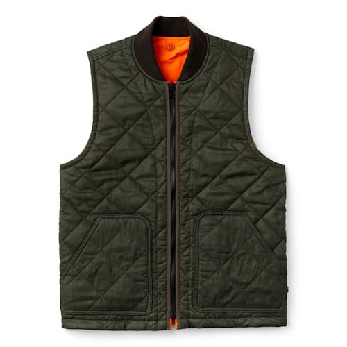 laydown image of Reversible Insulated Eagle Plains Vest