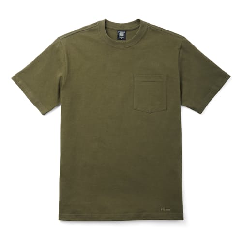 laydown image of Short Sleeve Pioneer Pocket T-Shirt