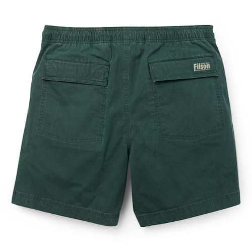 laydown image of Durable Stretch Dry Falls Short - 7 in.