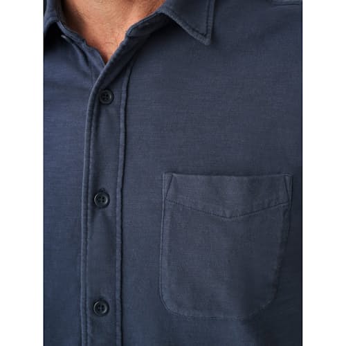 lifestyle image of Sunwashed Knit Short Sleeve Shirt