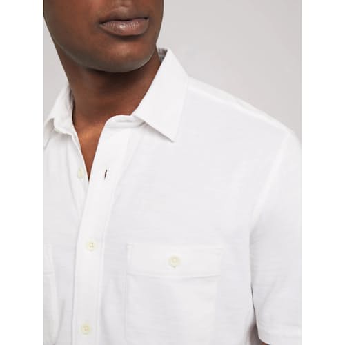 lifestyle image of Sunwashed Knit Short Sleeve Shirt