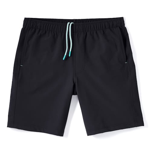 laydown image of Durable 4-Way Stretch Everyday Short - 6"