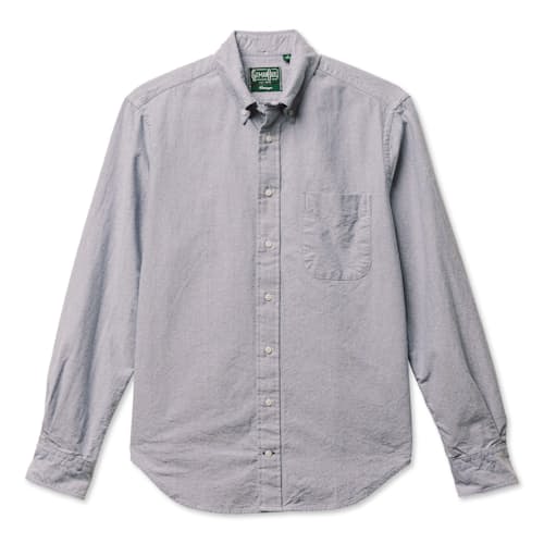 laydown image of Brushed Fall Oxford Shirt