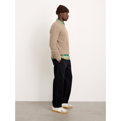 laydown image of Cashmere Jordan Sweater