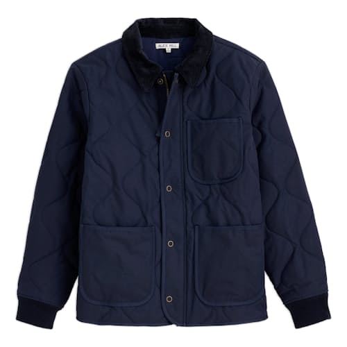 laydown image of Quilted Down Philip Jacket