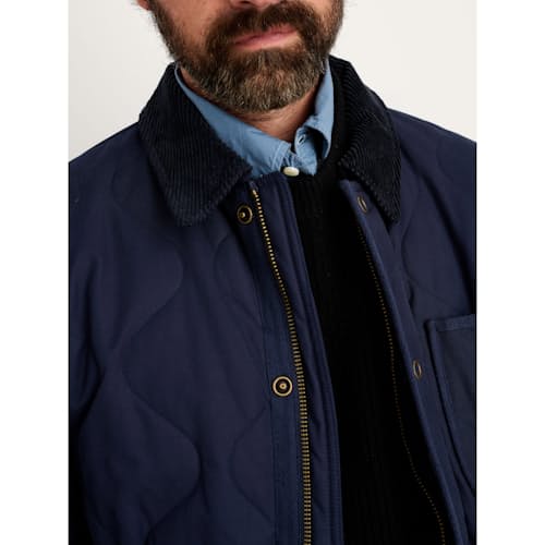 laydown image of Quilted Down Philip Jacket