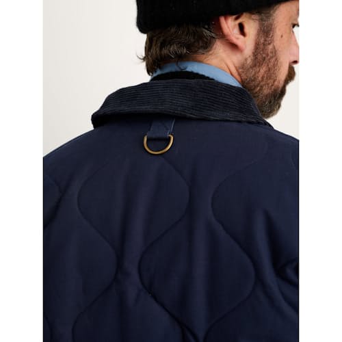 laydown image of Quilted Down Philip Jacket