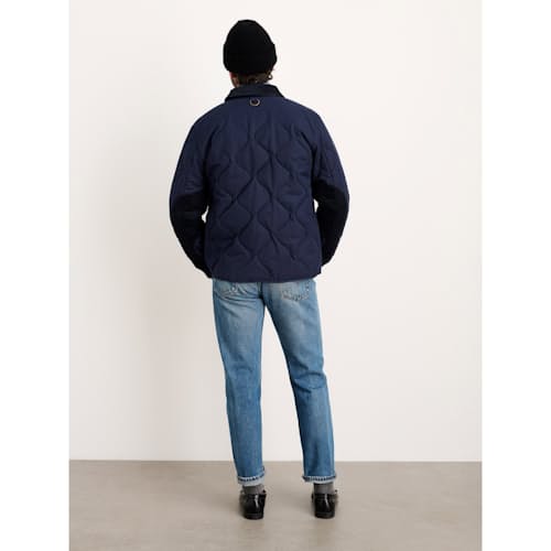 laydown image of Quilted Down Philip Jacket