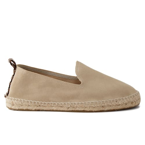laydown image of Suede Espadrille