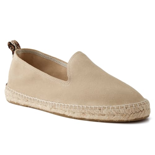 laydown image of Suede Espadrille