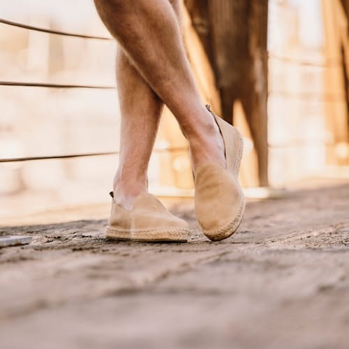 lifestyle image of Suede Espadrille