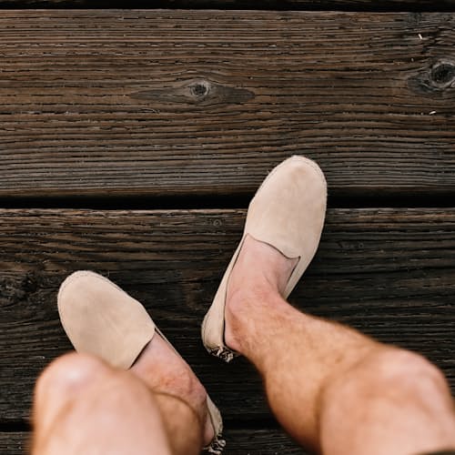 lifestyle image of Suede Espadrille