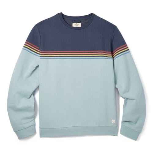 laydown image of Sunset Stripe Sweatshirt