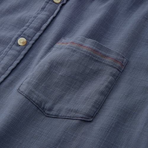 lifestyle image of Stretch Selvage Short Sleeve Shirt