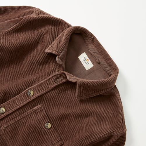 laydown detail image of Broken In Corduroy Overshirt