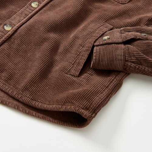 laydown detail image of Broken In Corduroy Overshirt