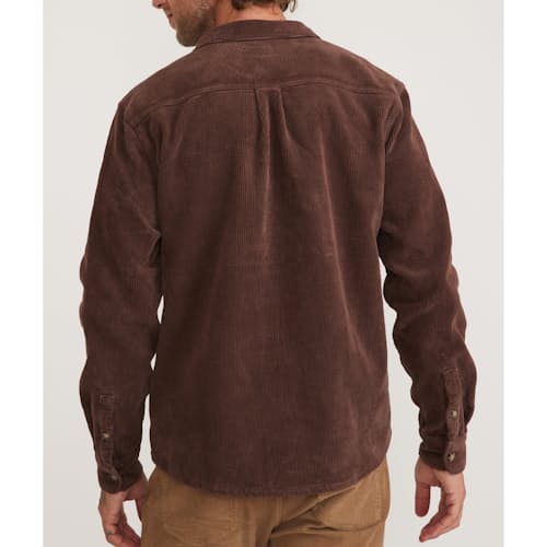 on model image of Broken In Corduroy Overshirt