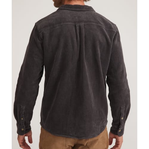 on model image of Broken In Corduroy Overshirt