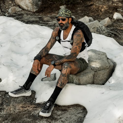 lifestyle image of 002 Trail Running Sneaker