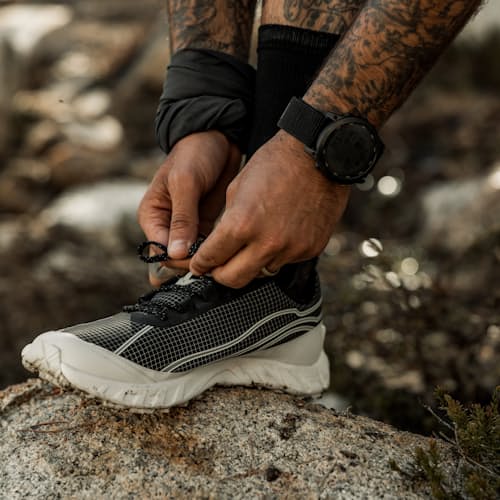 lifestyle image of 002 Trail Running Sneaker