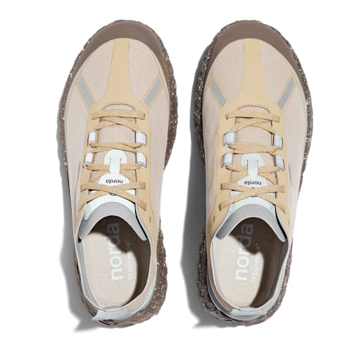 laydown image of norda 001 Trail Running Sneaker