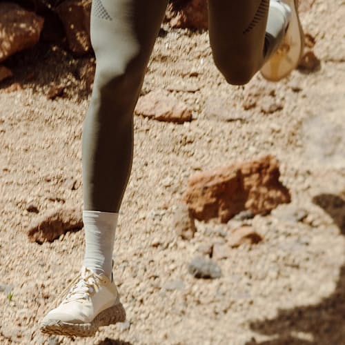 lifestyle image of norda 001 Trail Running Sneaker
