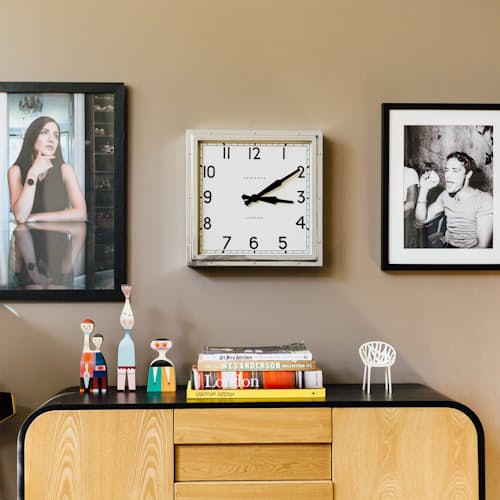 laydown image of Quad Wall Clock