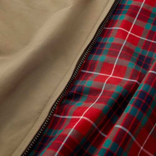 laydown detail image of G9 Harrington Jacket