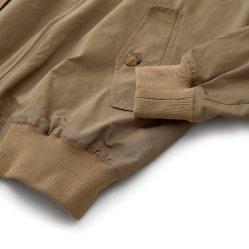 laydown detail image of G9 Harrington Jacket