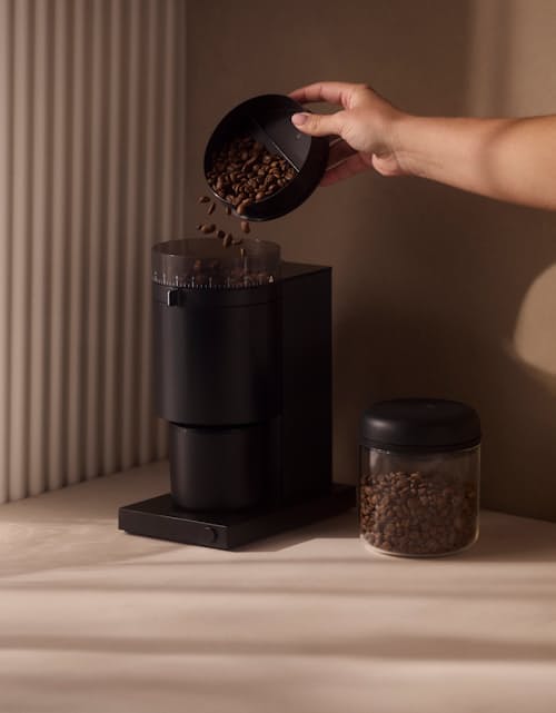 lifestyle image of Opus Conical Burr Grinder