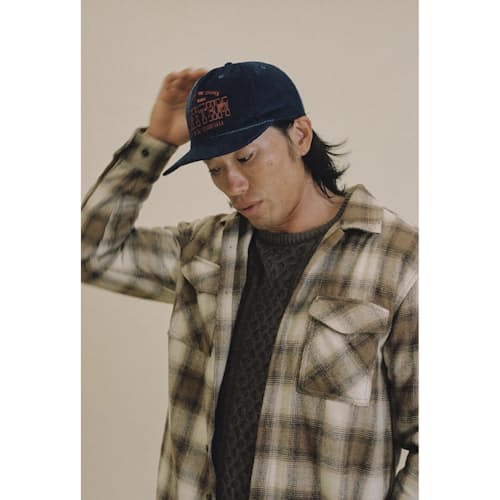 laydown image of Barn Plaid Long Sleeve Flannel