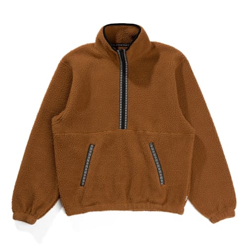 laydown image of Sherpa Fleece Pullover