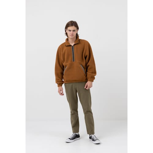 lifestyle image of Sherpa Fleece Pullover