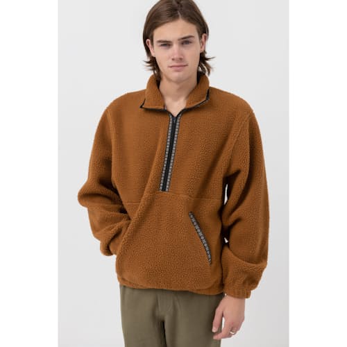 lifestyle image of Sherpa Fleece Pullover