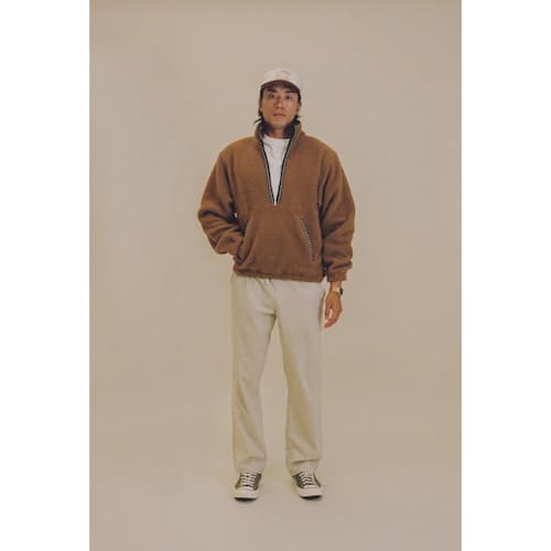 lifestyle image of Sherpa Fleece Pullover