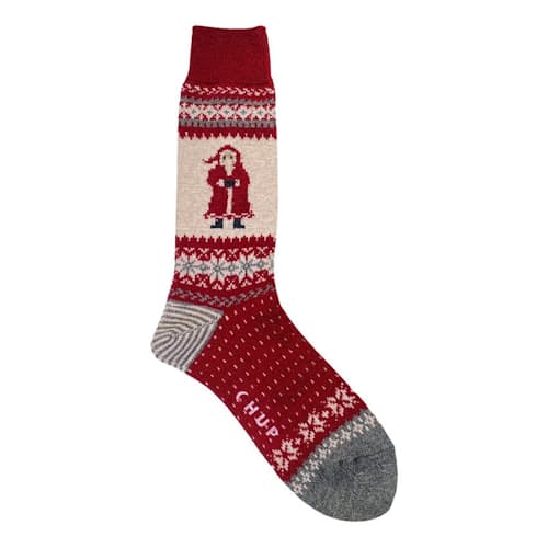 laydown image of Merry Christmas! Socks