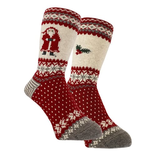 laydown image of Merry Christmas! Socks